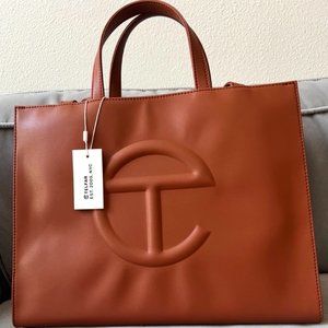 Brand New with Tags Medium TAN Telfar shopping bag